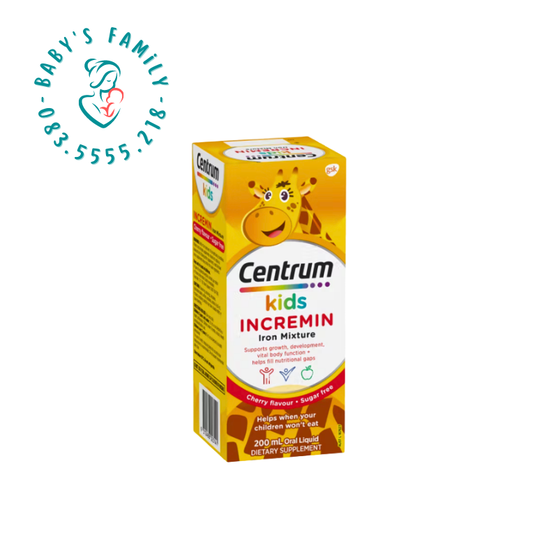 Centrum kids cho trẻ biếng ăn - chai 200ml