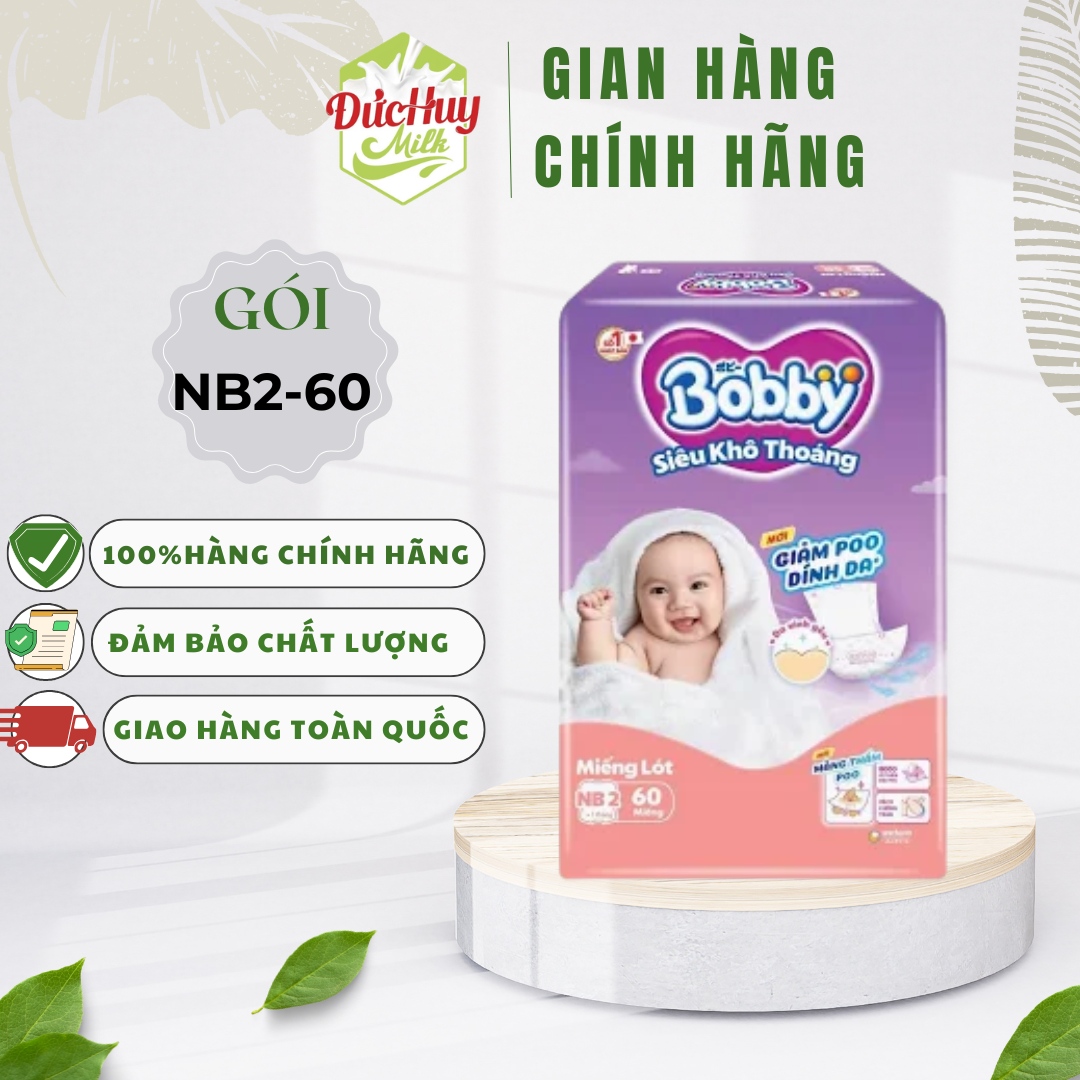 Bobby Newborn Nb1-108 / Nb2 Newborn Pads (60 Pieces) Km by the Minute - 2