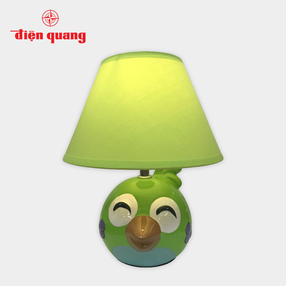 Đèn gốm sứ trang trí Điện Quang ĐQ DL14 WW (Thân hình chim xanh, có bóng LED 5W, warmwhite)