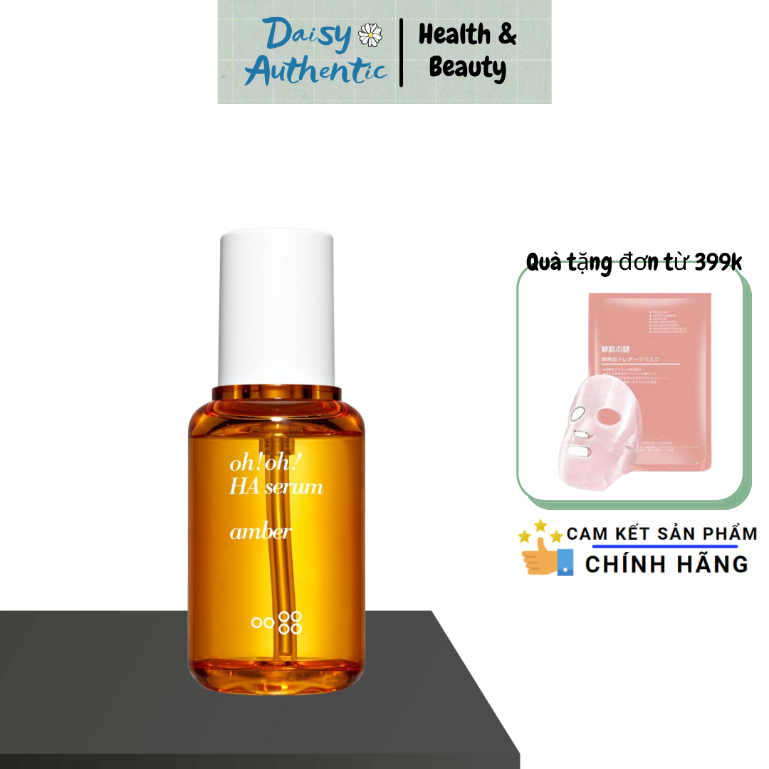Tinh chất dưỡng ẩm chuyên sâu oh!oh! ha serum : amber