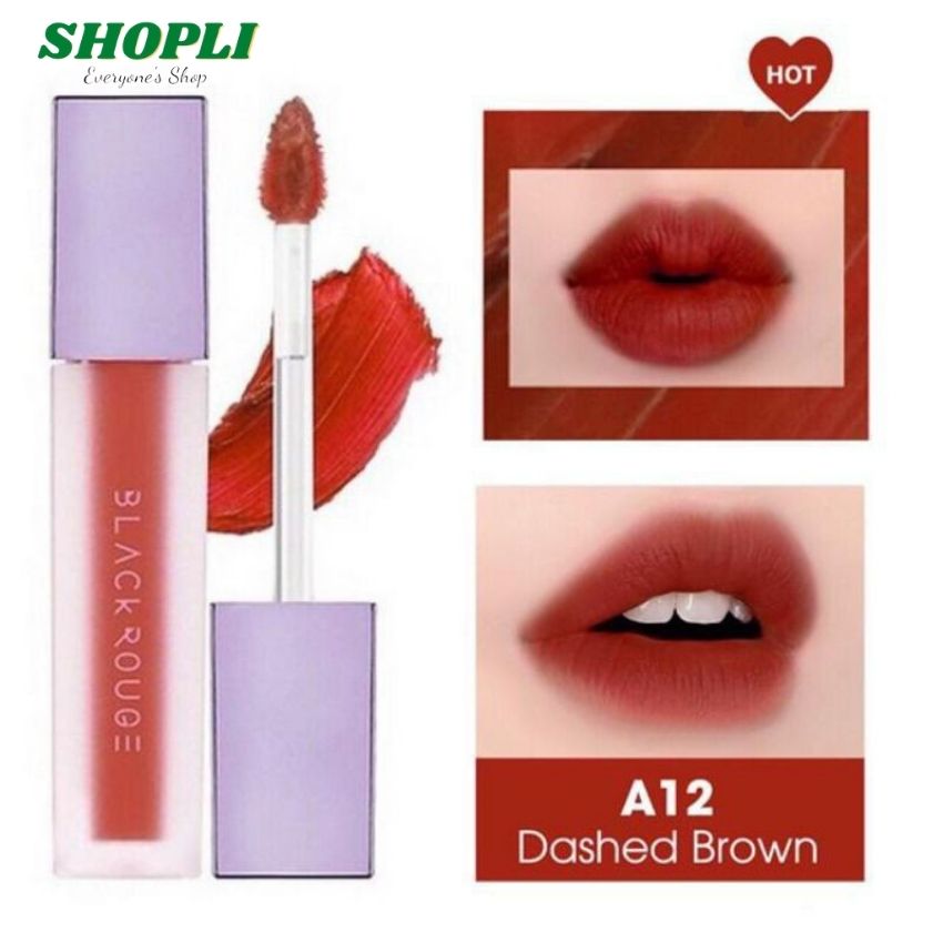 [FREESHIP + QUÀ] Son Kem Lì Blackrouge A08 A09 A10 A11 A12 Ver2 Mịn Môi Air Fit Velvet Tint Ver 2 SHOPLI JP047 Son Siêu Hot Của Hàn Quốc, Mịn Mượt Lâu Trôi Không Khô Môi