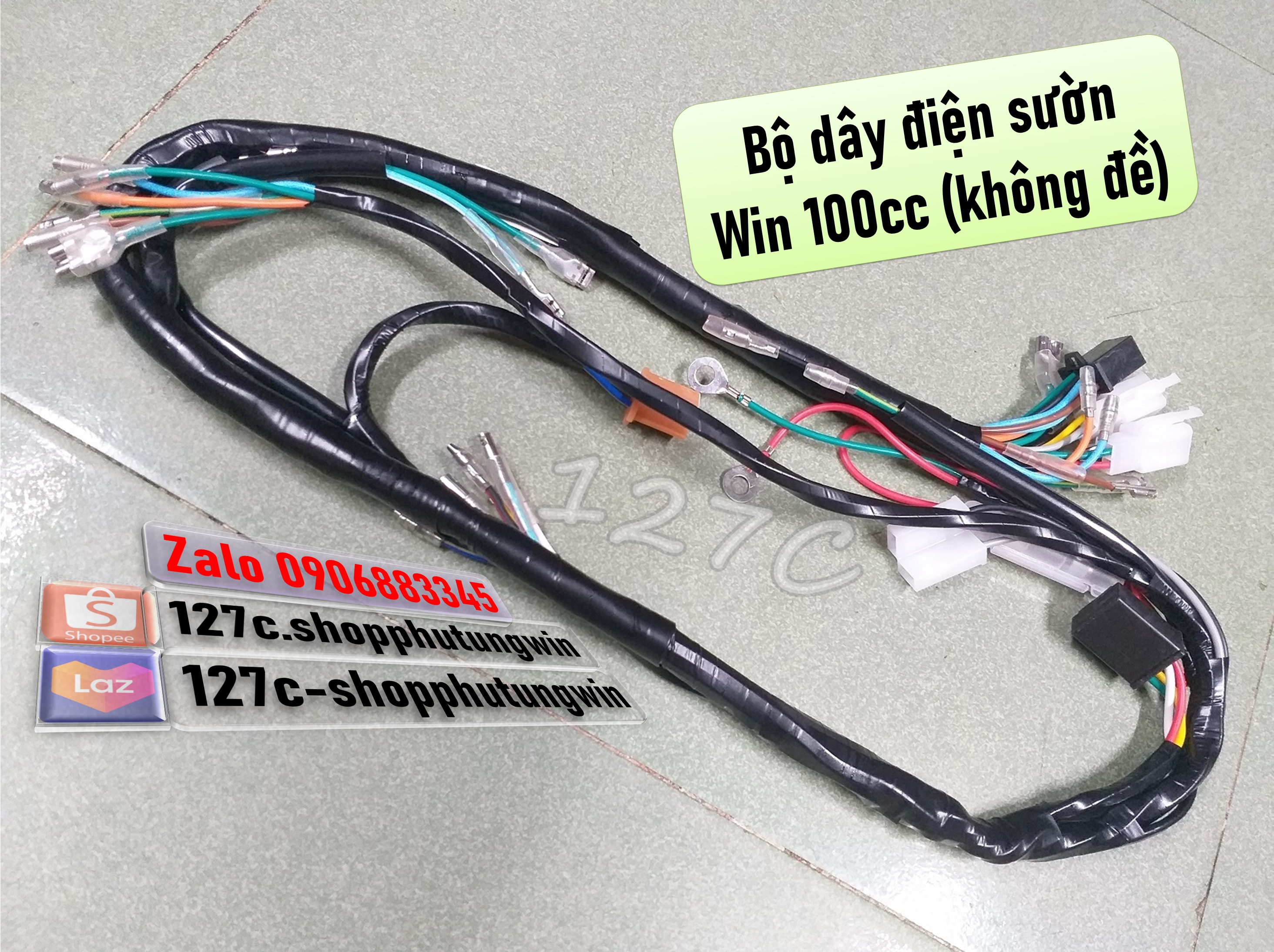 Bộ dây điện sườn win 100/ 125cc