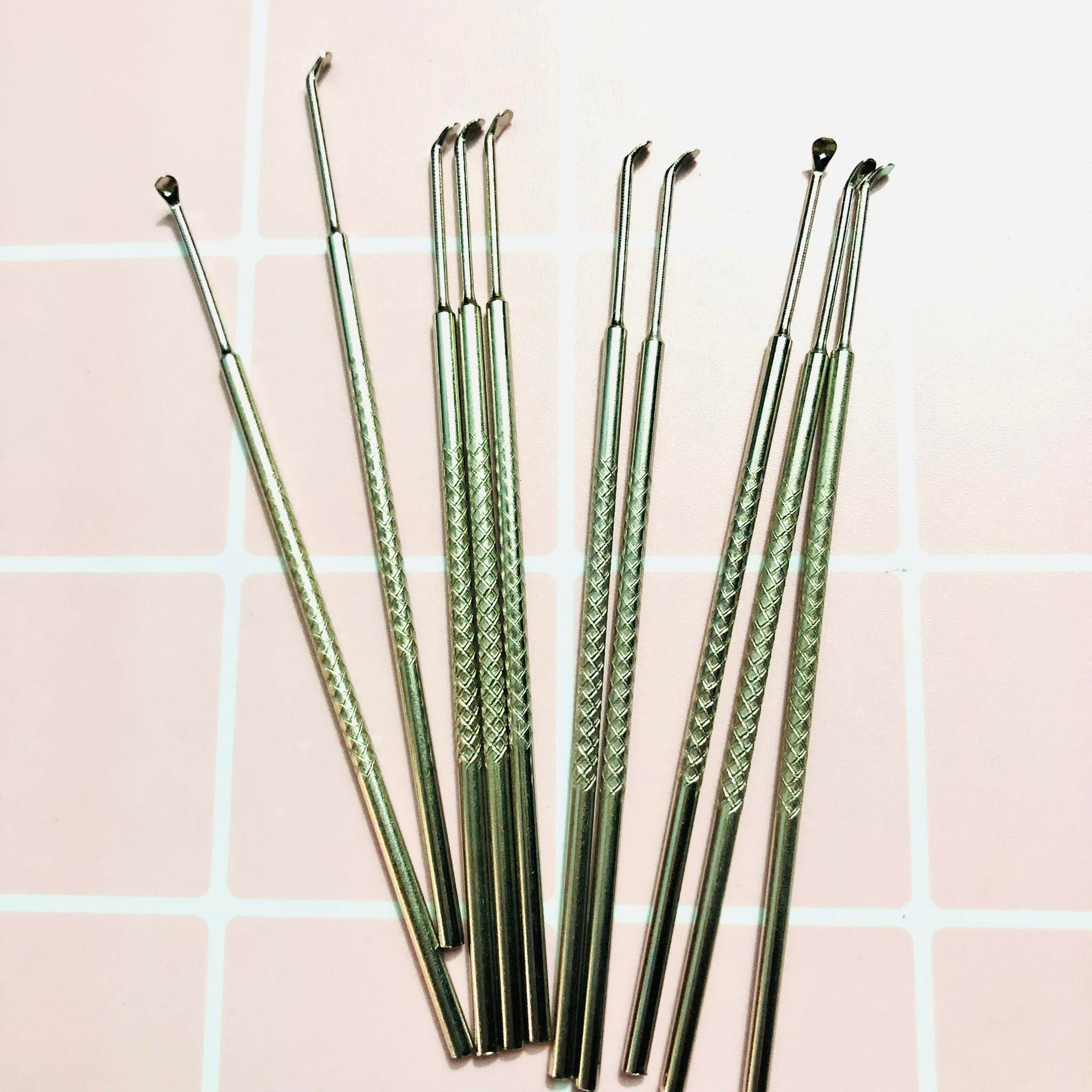 Cây móc lỗ tai inox, móc ráy tai loại tốt lẻ 1 cây