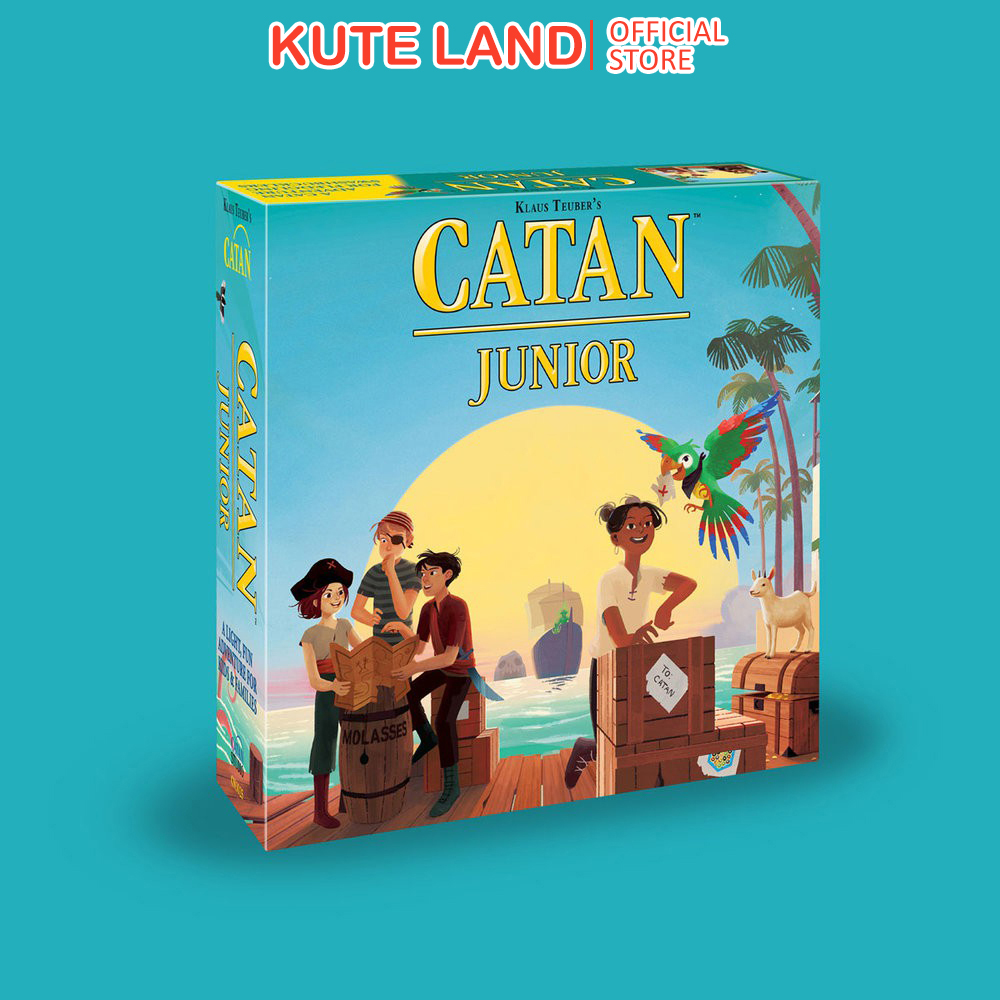 Bộ trò chơi Board Game Catan Junior thú vị cho nhóm bạn
