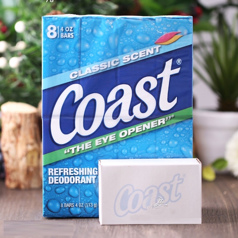 [CHUẨN] COMBO LỐC 8 CỤC XÀ BÔNG COAST SÁT KHUẨN SẠCH DA 113G NHẬP MỸ