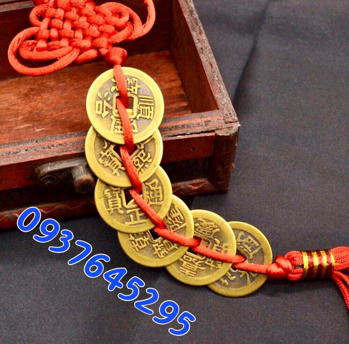 Dây Tiền xu Lục Đế (xâu 6 đồng xu)