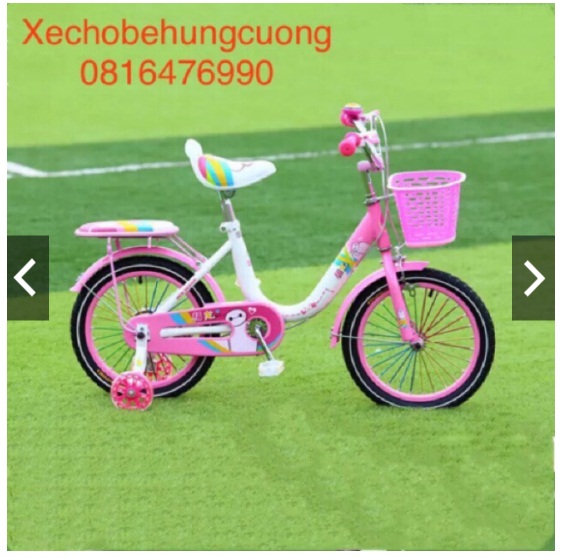 Xe đạp nữ bánh 18, 20 cho bé gái 6-9t, 7-11t
