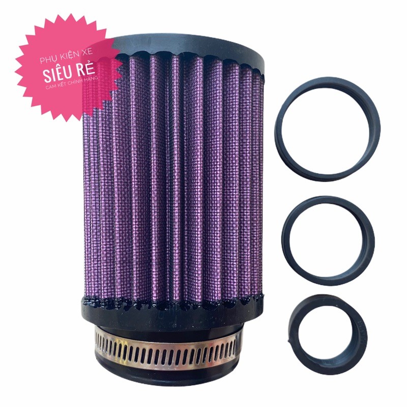 Pô e lọc trụ kn 1280 3 loại co gắn được nhiều họng xăng