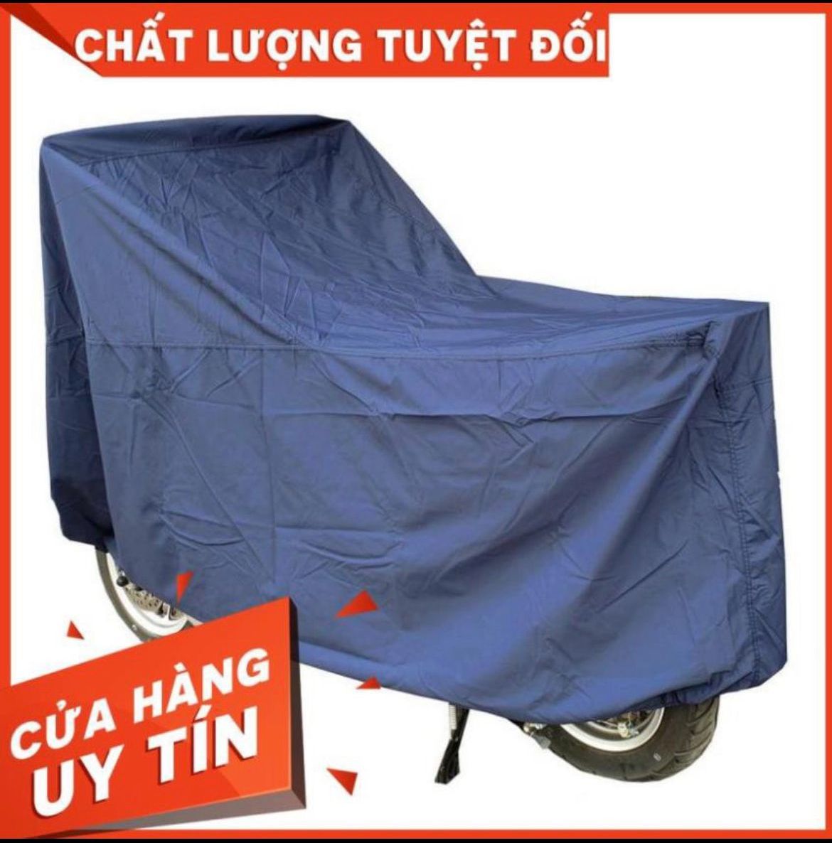 Áo trùm xe máy, bạt trùm xe máy vải dù cao cấp KaRa House chống nắng che mưa, áo trùm xe máy có chun 2 đầu - KTMotor Shop