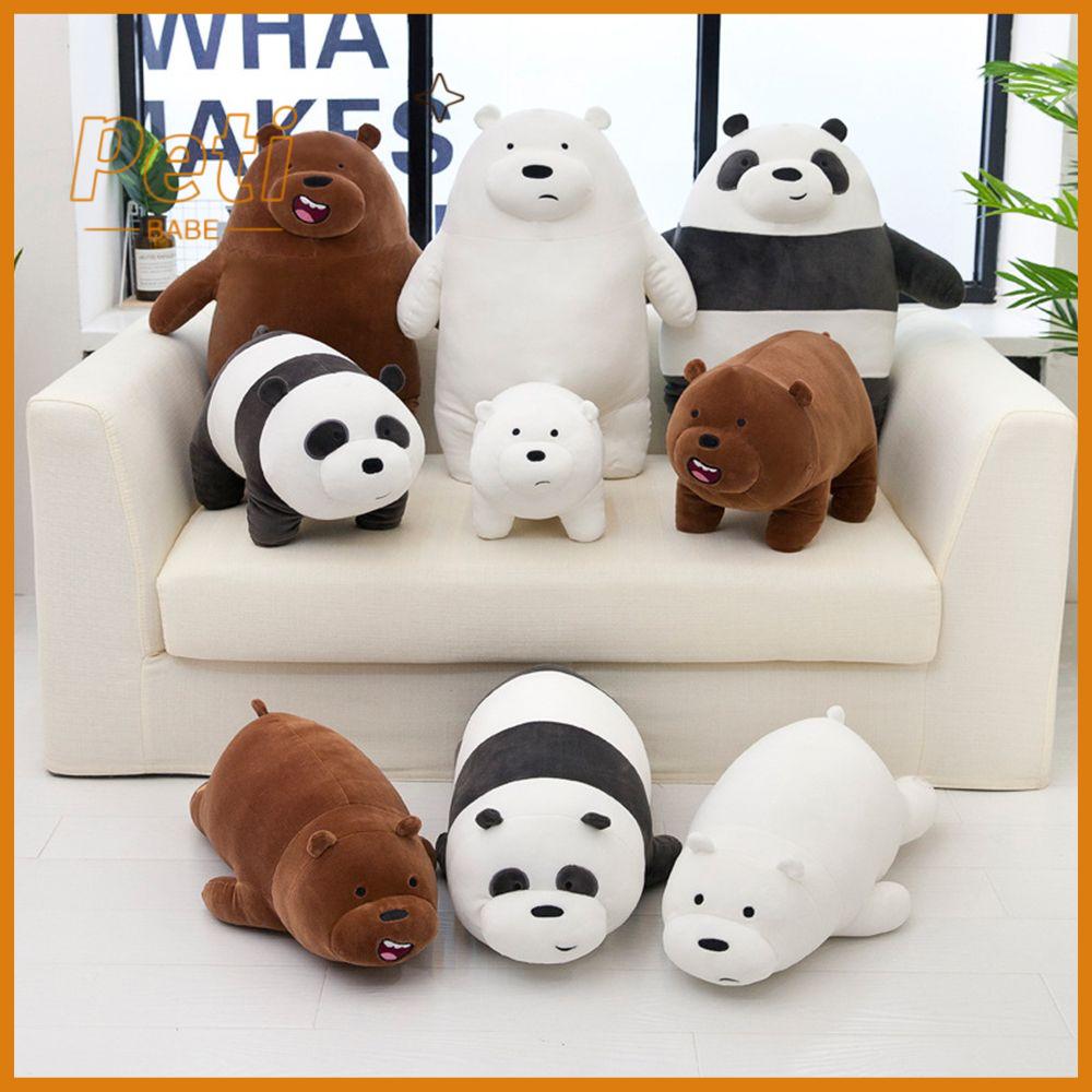 Rdg quà tặng sinh nhật gấu hoạt hình gấu panda búp bê nhồi bông gấu xám chúng tôi trần gấu đồ chơi nhồi bông thú nhồi bông