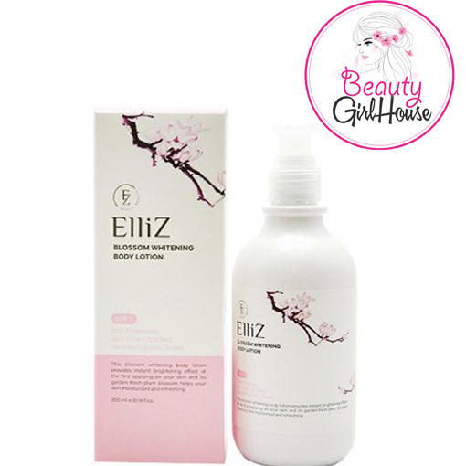Sữa dưỡng thể trắng da Elliz Blossom lotion 300ml