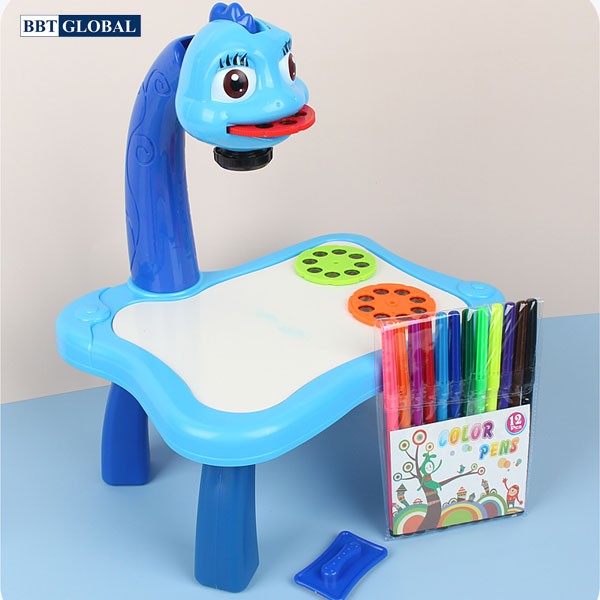Bộ Bàn Máy Chiếu Tập Vẽ Cho Bé - Đồ Chơi Bảng Vẽ Chiếu Thông Minh Cho Bé Trai và Bé Gái - Luyện Đôi Tay Của Bé thêm linh hoạt, hỗ trợ phát triển trí tuệ, tính sáng tạo và ham học hỏi của bé.