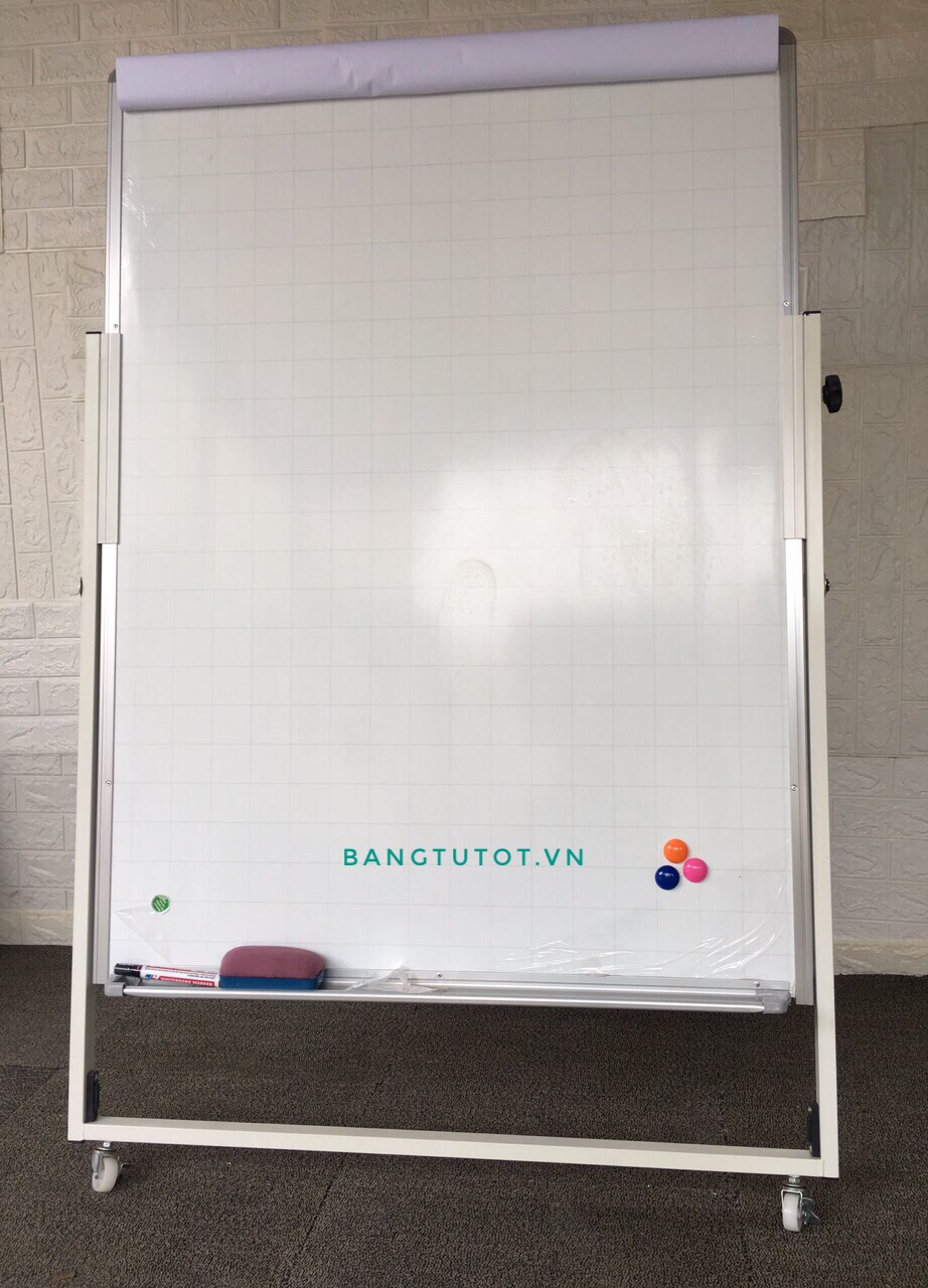 Lịch sử giá Bảng Flipchart 90x120 cm Tặng bút bông lau nam châm ...