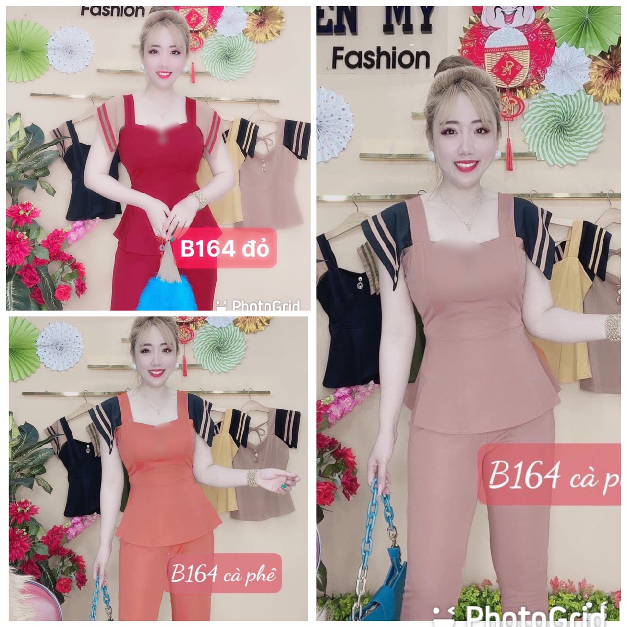 Đồ bộ thun cát hàn mặc nhà