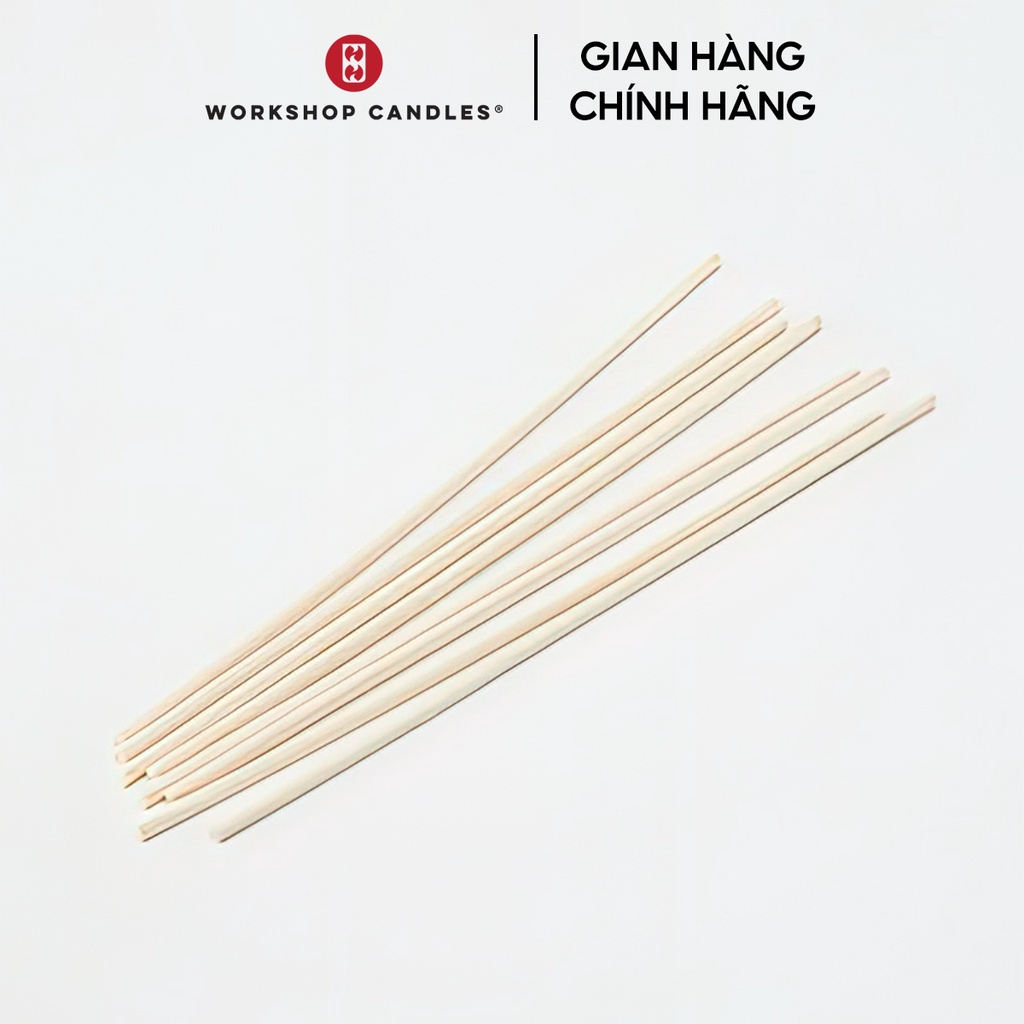 Workshop Candles - Bộ que stick cotton khuếch tán tinh dầu