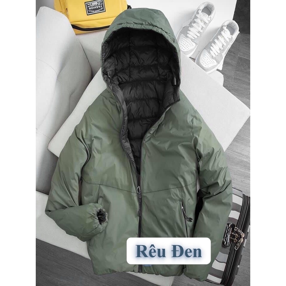 ÁO PHAO NAM HAI MẶT,HÀNG VN CHẤT LƯỢNG CAO ,FORM DÁNG ĐẸP