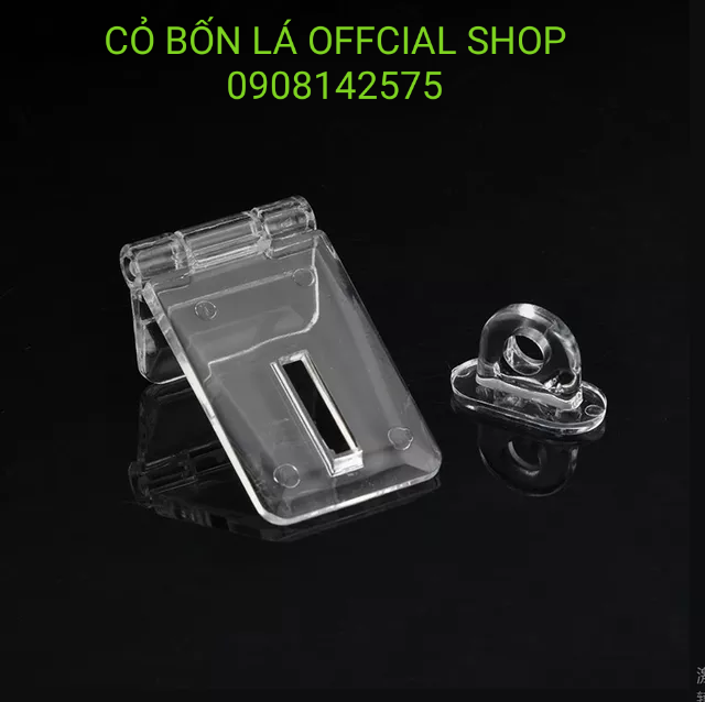 Bộ Chốt Khóa Mica, Bộ khóa cửa tủ mica, nắp mica
