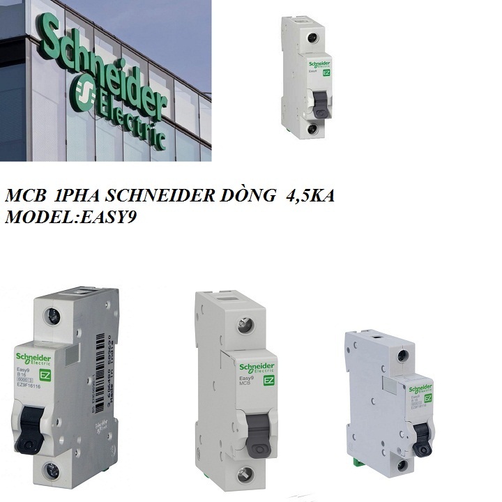 [HCM]CB 1TÉP 16A CẦU DAO 1PHA 20A APTOMAT 1PHA 25A 32A SCHNEIDER 40A 50A 63A