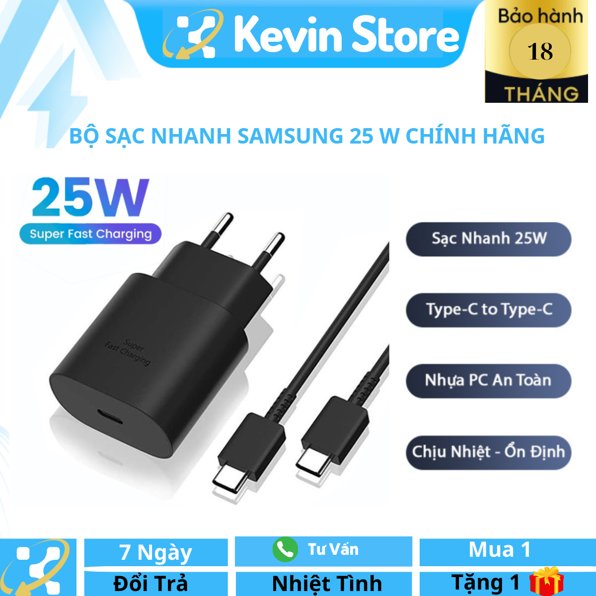 Bộ sạc nhanh samsung 25w, củ sạc nhanh samsung 25w cổng type c cho điện thoại samsung note 10 note 20 a71 a70 a80 a90 s20 s20+ s20 s22 s23 ultra