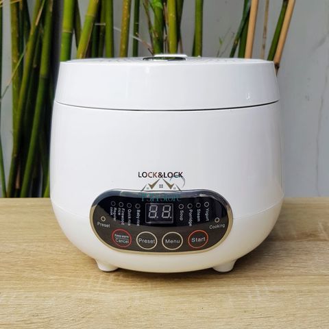 Nồi cơm điện mini dung tích 0.8 lít lock&lock - ejr426