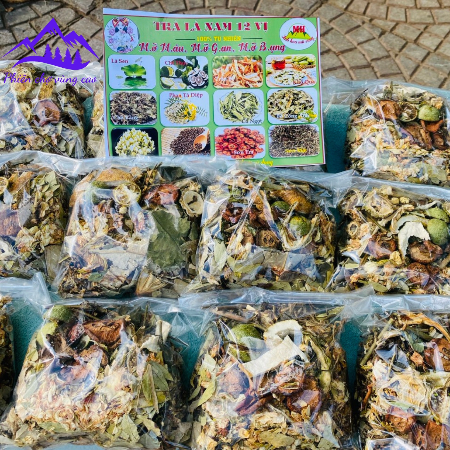 Trà lá nam 12 vị, trà thảo dược giúp giảm cân, giảm béo, giảm mỡ bụng. Đông y gia truyền giúp giảm cân an toàn hiệu quả