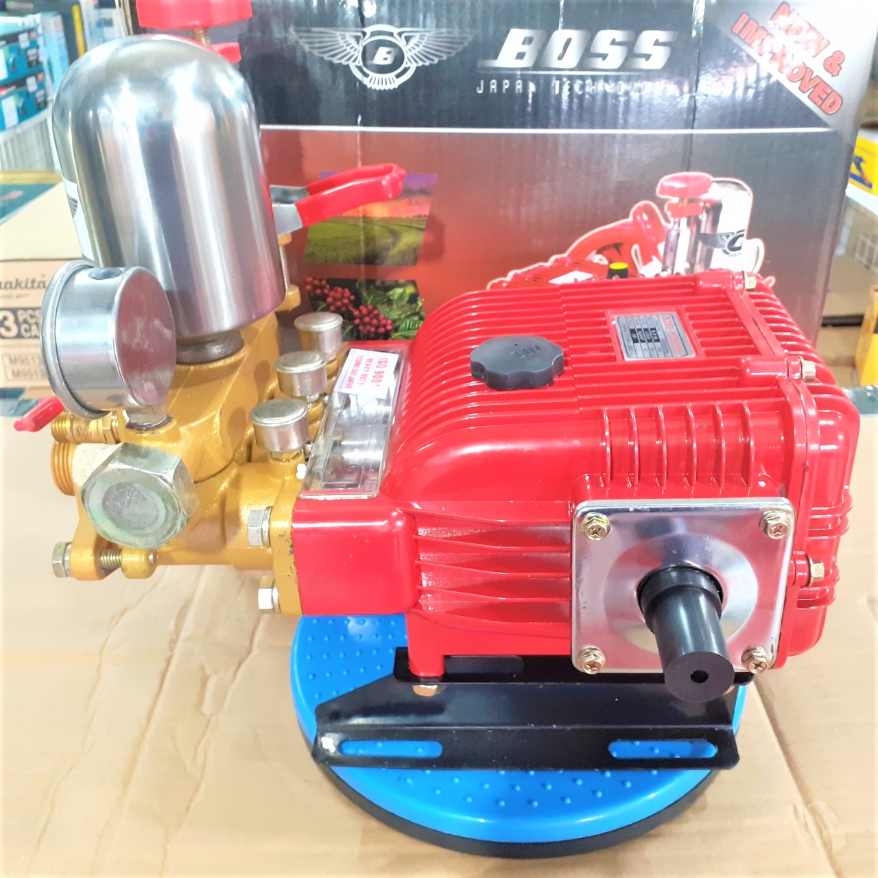 Đầu xịt áp lực 2HP ti inox BOSS - BO-45 chính hãng