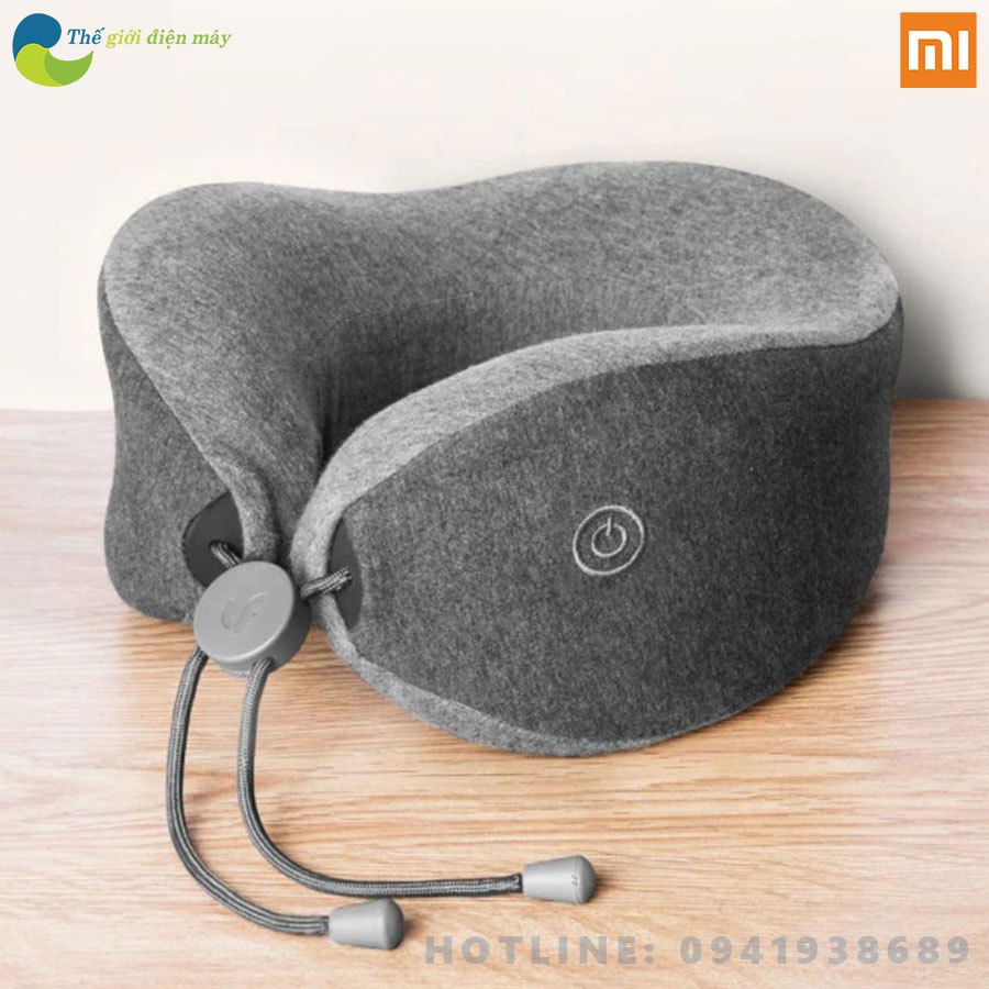 Gối massage cổ cao cấp Xiaomi HR-S100 vừa làm gối ngủ trưa vừa làm gối massage khi căng thẳng làm gối đi máy bay
