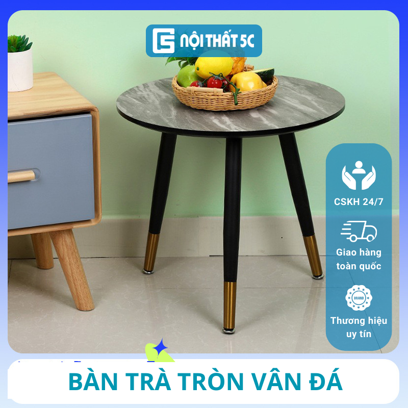 Bàn trà tròn, bàn sofa tròn, bàn cafe ngồi bệt kiểu Nhật kiểu dáng sang trọng, hiện đại.