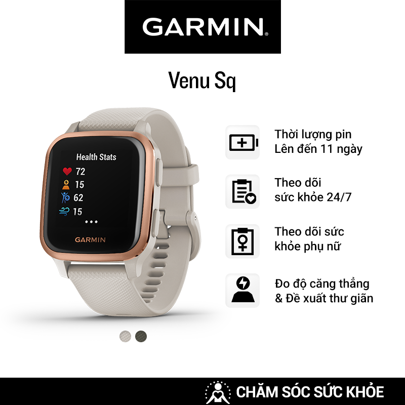 Đồng hồ Thông Minh Garmin Venu Sq Music