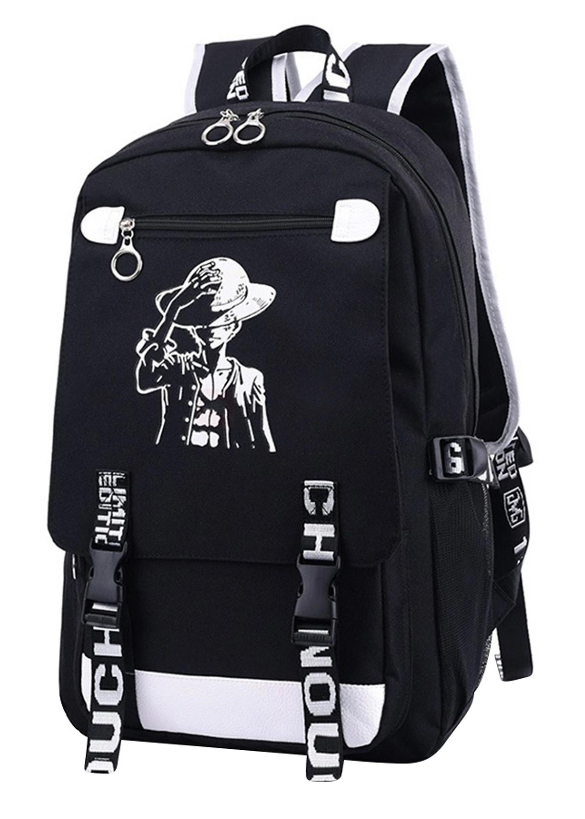 Balo One piece thiết kế năng động balo đi học cặp sách nam nữ đựng laptop hộp bút bóp vở viết phong cách Hàn Quốc tiện lợi đi học đi chơi