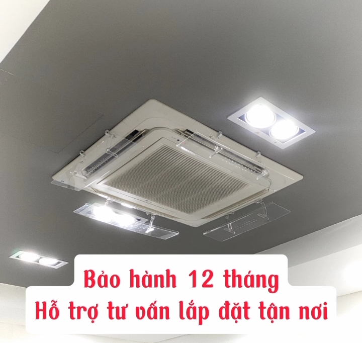 Tấm chắn gió máy điều hòa âm trần( sản phẩm gồm : 1 cánh chắn gió cho 1 cửa ra của máy điều hòa âm trần)