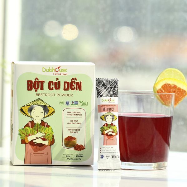 Bột củ dền nguyên chất tiện lợi - 60gr