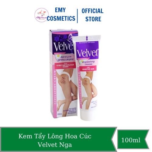 [HCM]Kem Tẩy Lông Hoa Cúc Velvet Nga 100ml