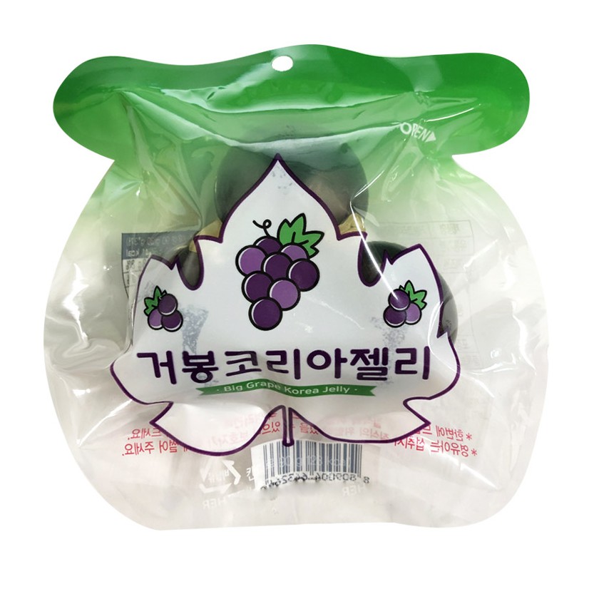 Thạch Nổ Kyoho Jelly Hàn Quốc 3 Viên Nho 90gr