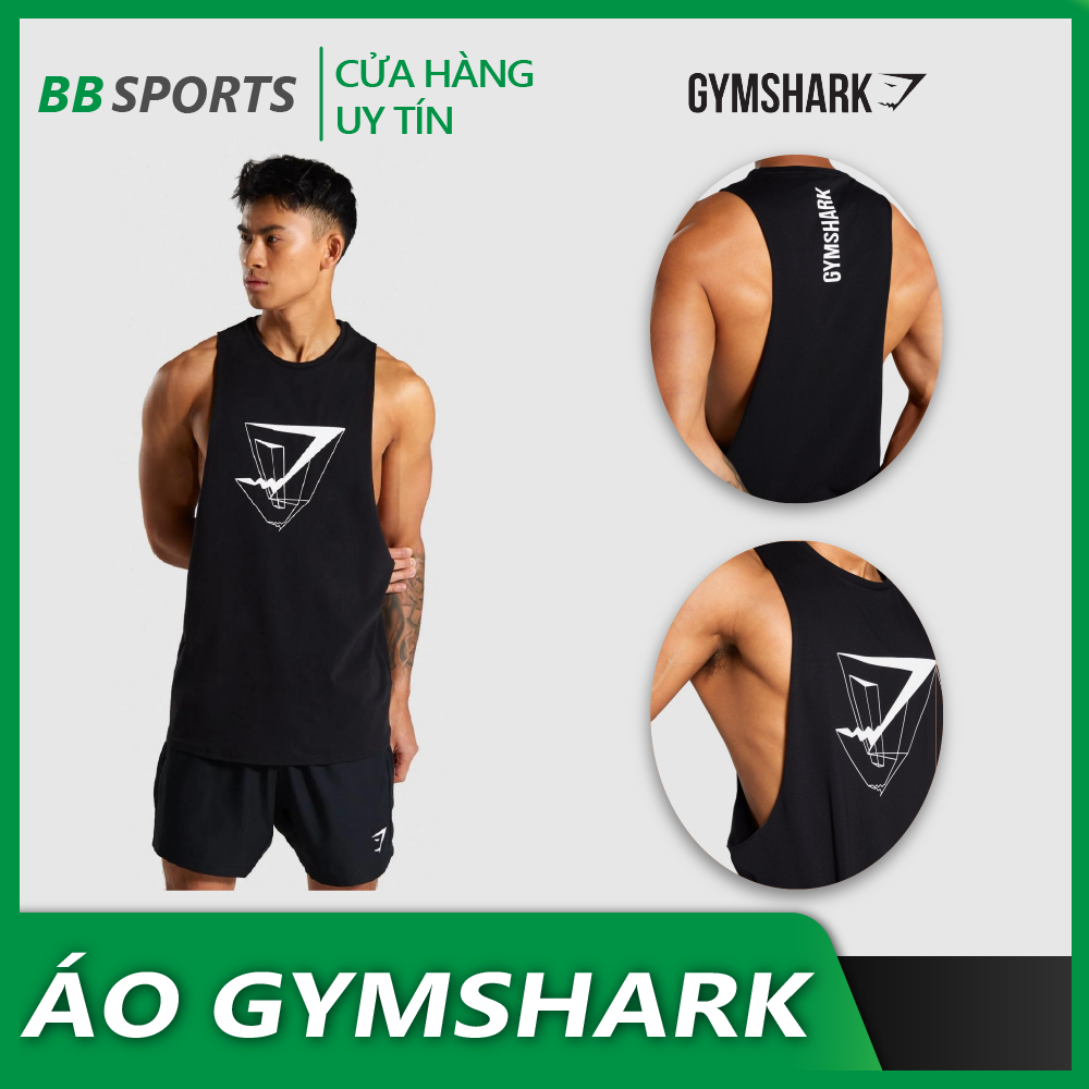 Áo ba lỗ Gymshark cao cấp - Áo Tanktop tập Gym khoe xô BB SPORTS