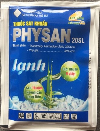 Thuốc trừ vi khuẩn Physan 20SL gói 25ml _ Thối nhũn cho cây trồng | Minh Châu Farm