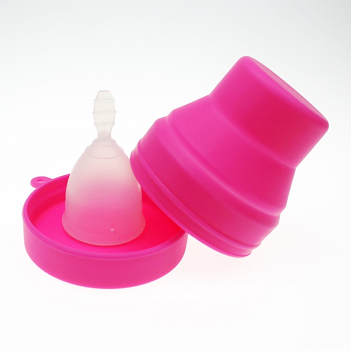 [HCM]Cốc nguyệt san silicone siêu mềm chống tràn thay thế băng vệ sinh tampon - Hong Kông