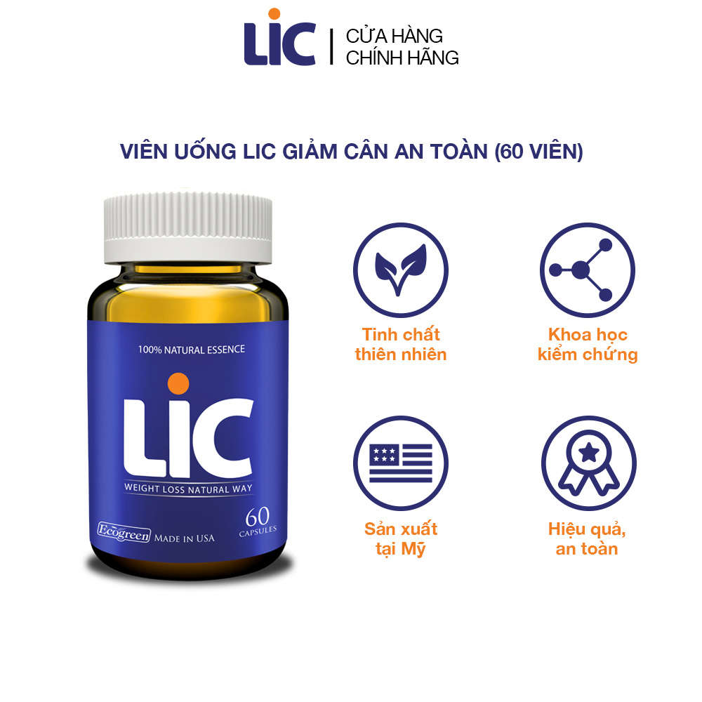 Viên uống LIC giảm cân an toàn
