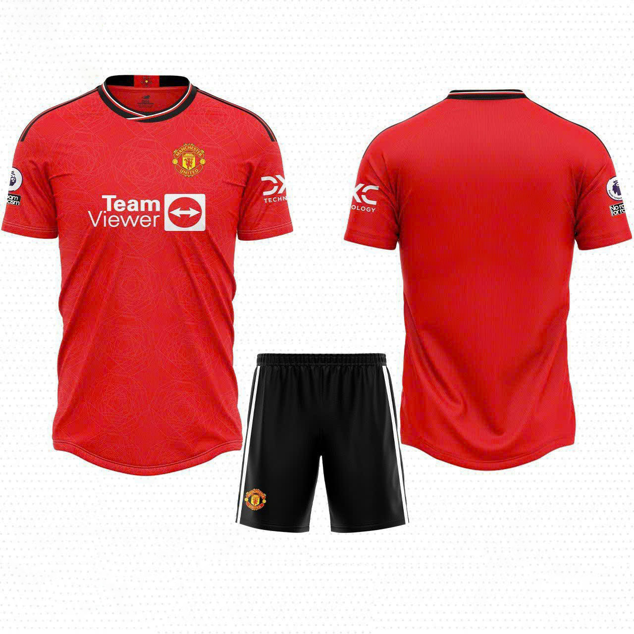 HOÀN TIỀN 20% - [Mẫu mới] Bộ quần áo bóng đá câu lạc bộ M.U - Áo bóng đá nam nữ đẹp