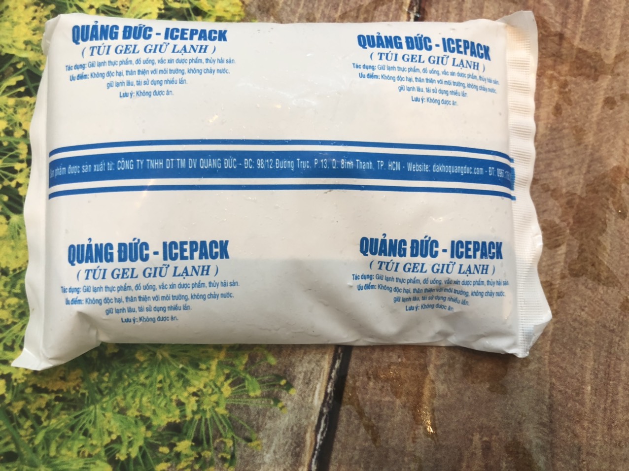 350G Đá gel MaxxCold giữ lạnh ĐỒ ĂN, SỮA,... - doanvat_hangduong