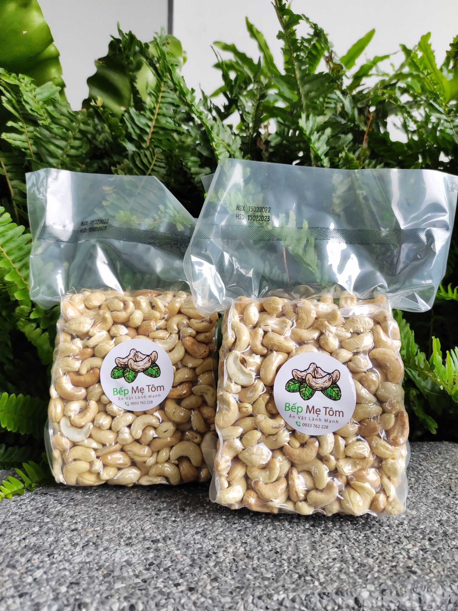 Hạt điều a rang muối nguyên hạt bóc vỏ - 500gr - hàng chuẩn xuất khẩu