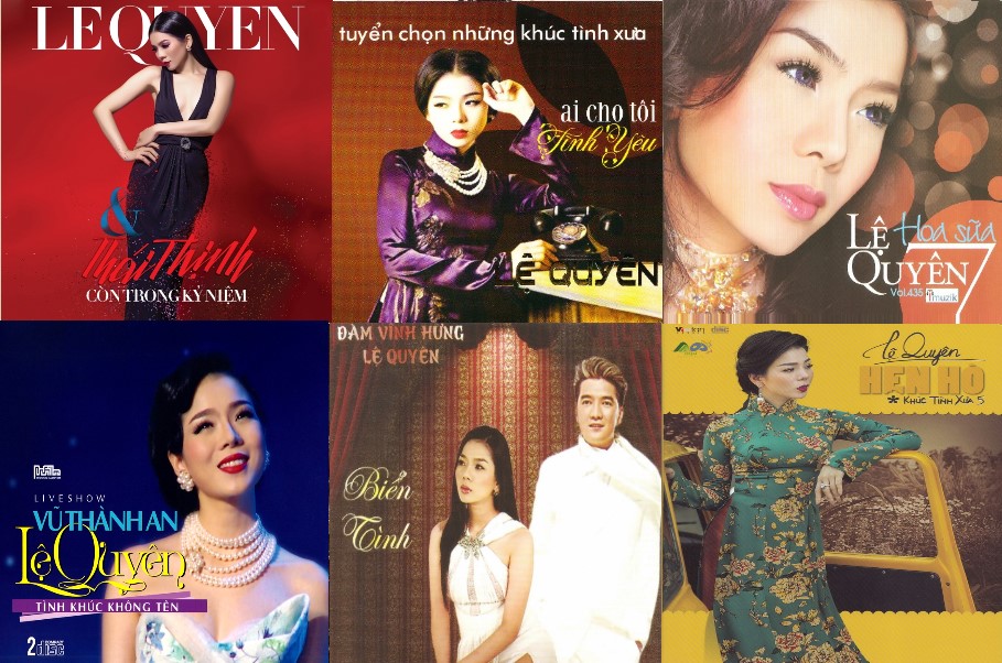 Bộ 6 đĩa cd lệ quyên /combo số 4