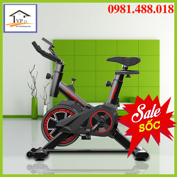 Xe đạp tập thể dục - Máy đạp xe thể dục trong nhà - Máy đạp xe giảm cân, giảm mỡ đa chức năng phù hợp với mọi đối tượng lứa tuổi trong gia đình