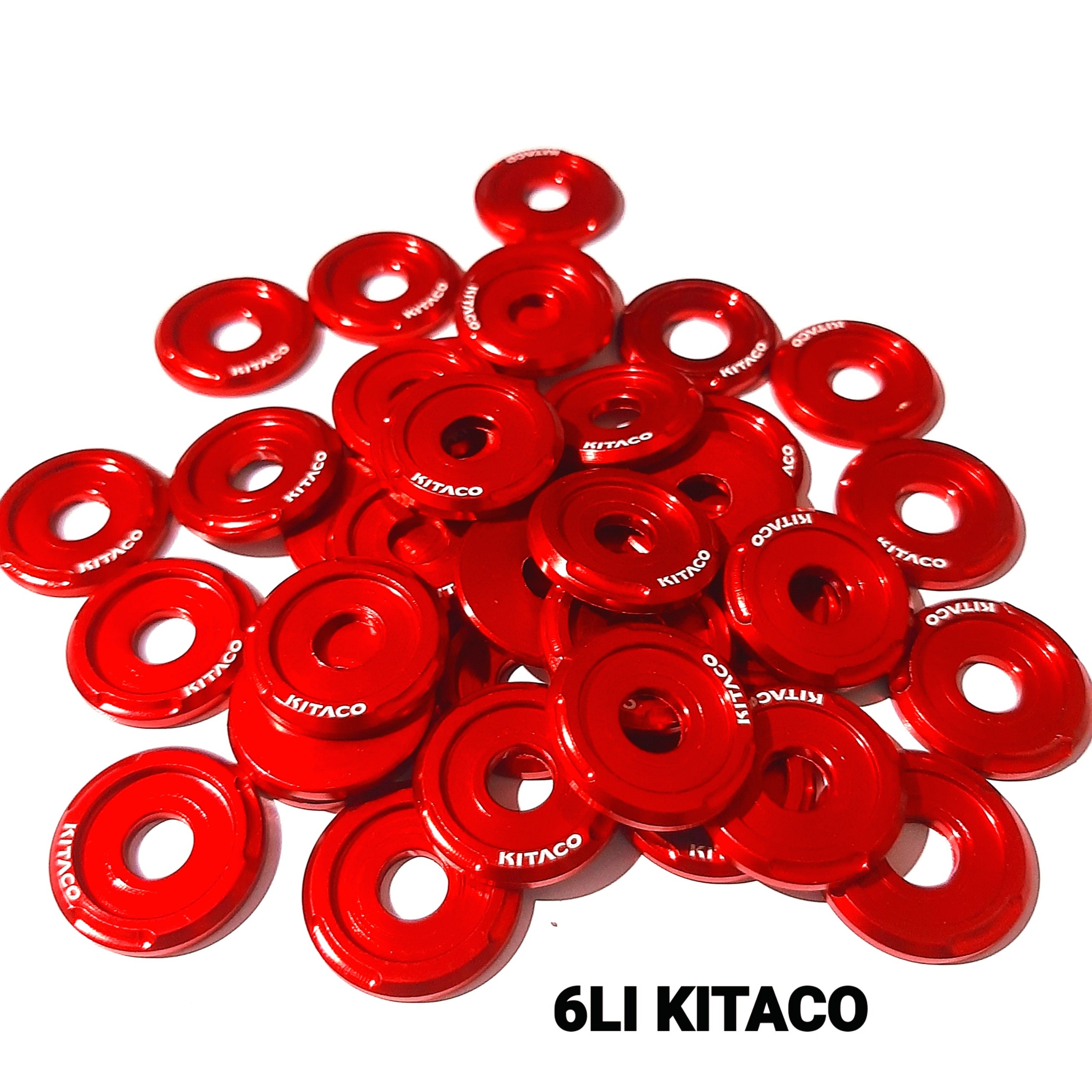 Lông đền kitaco đỏ. long đèn kitaco đỏ. vanh đền kitaco đỏ chất lượng mẫu mã như hình 100%