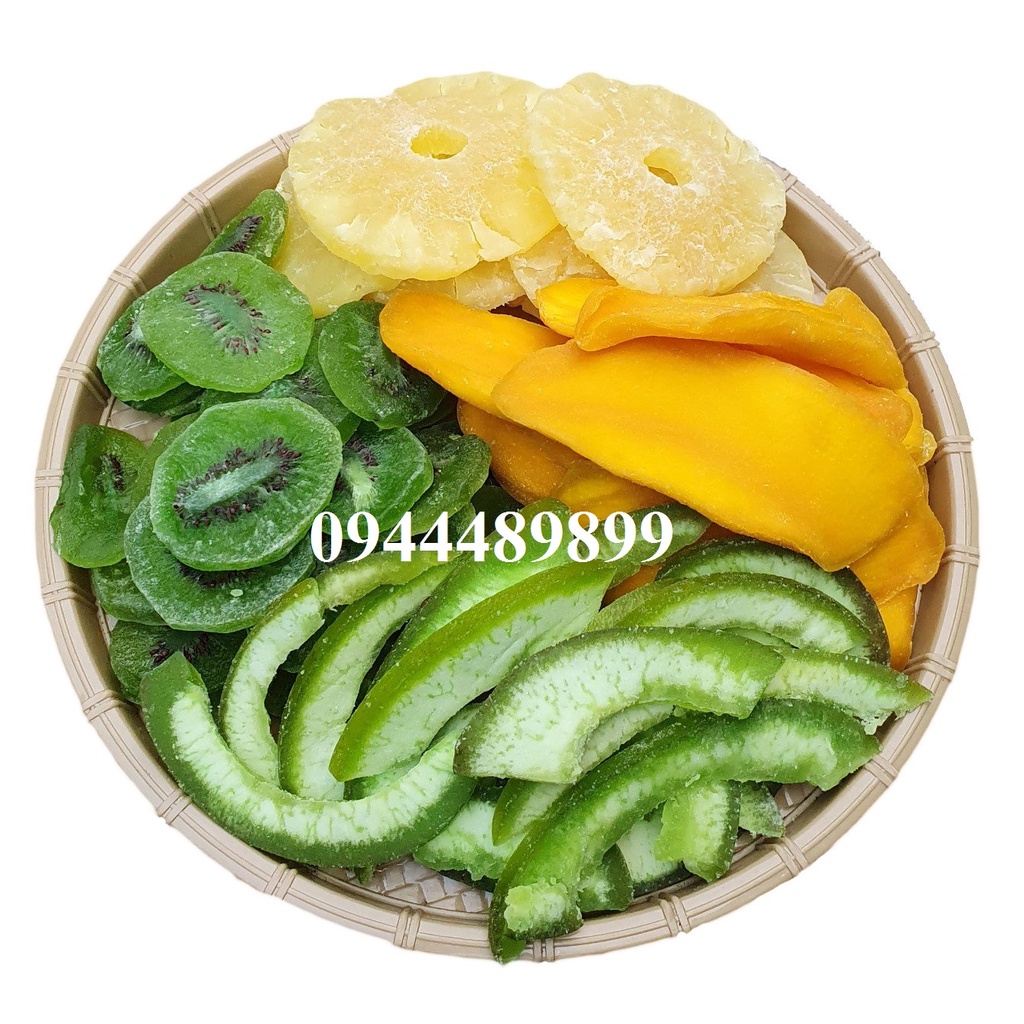 500g trái cây sấy dẻo thái lan vị xoài - mứt tết - đồ ăn vặt