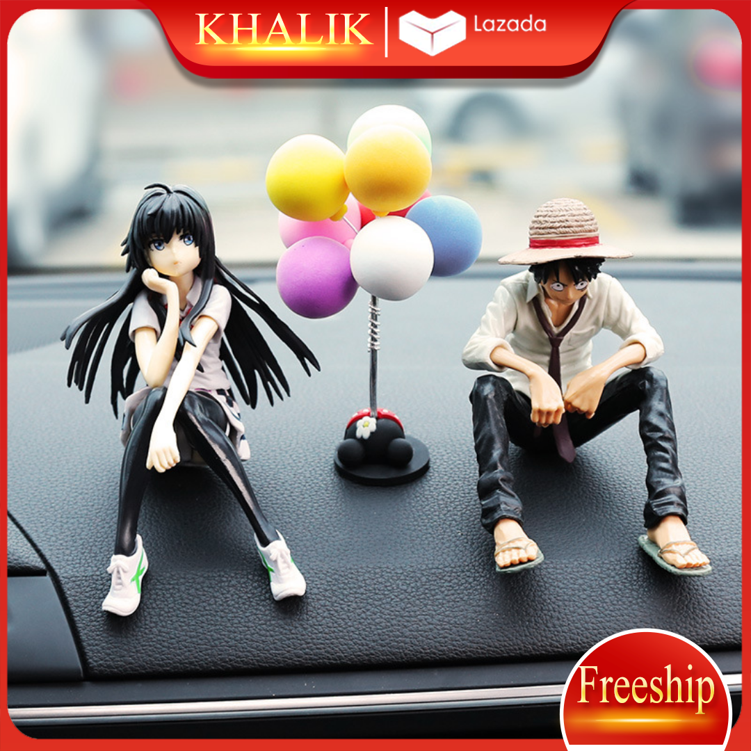 [Hàng cao cấp] Phụ kiện đồ chơi xe hơi ô tô KHALIK - Mô hình trang trí nội thất taplo xe hơi ô tô, có miếng dán 3M kèm theo - Anime One piece OT003-OT006 (Lựa chọn mua lẻ hoặc combo)