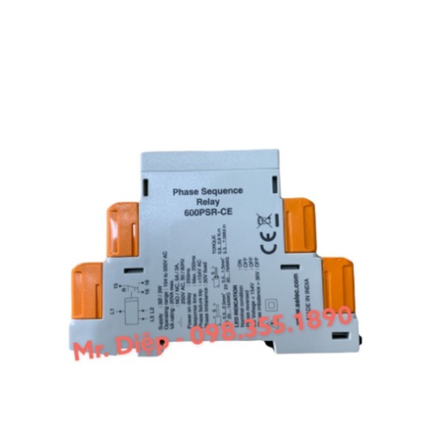 Rơ le bảo vệ điện áp selec 600psr-280-520