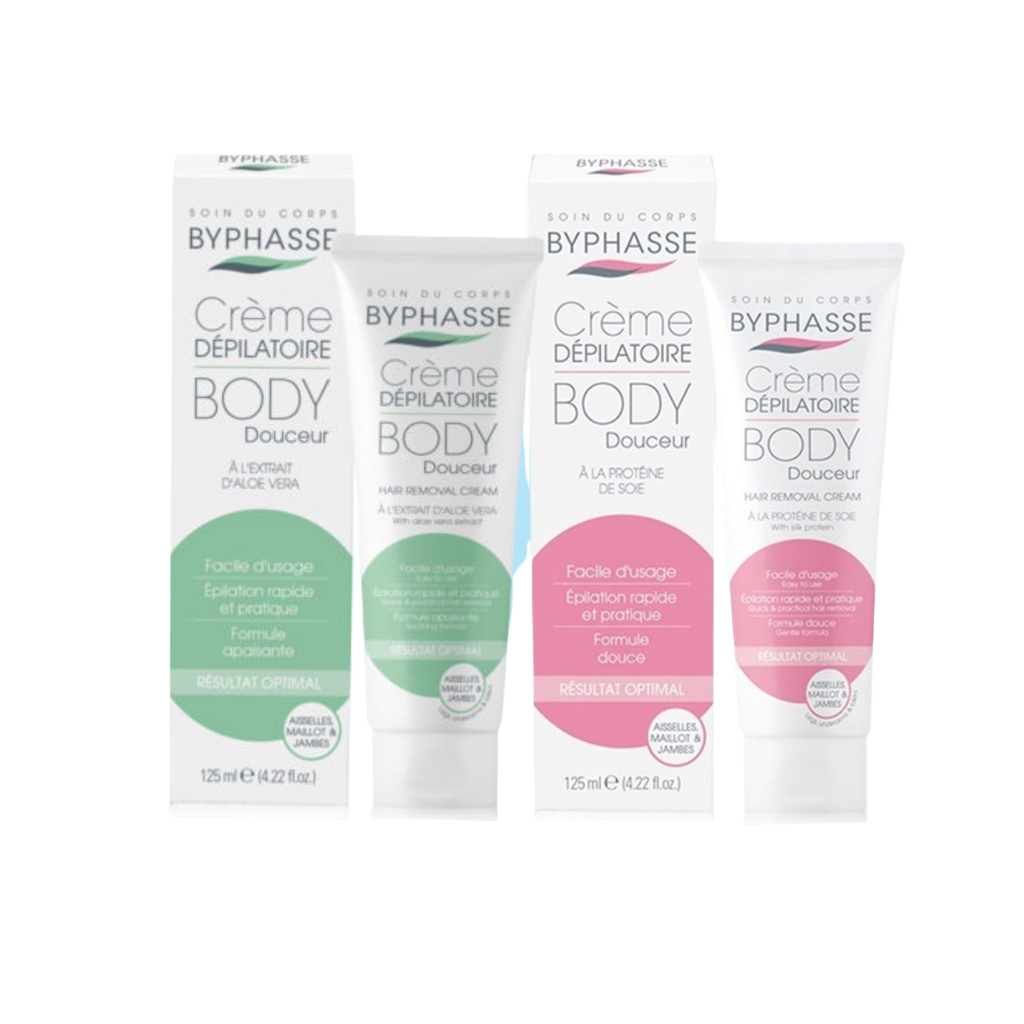 Kem Tẩy Lông Byphasse Hair Removal Cream Body Douceur 125ml