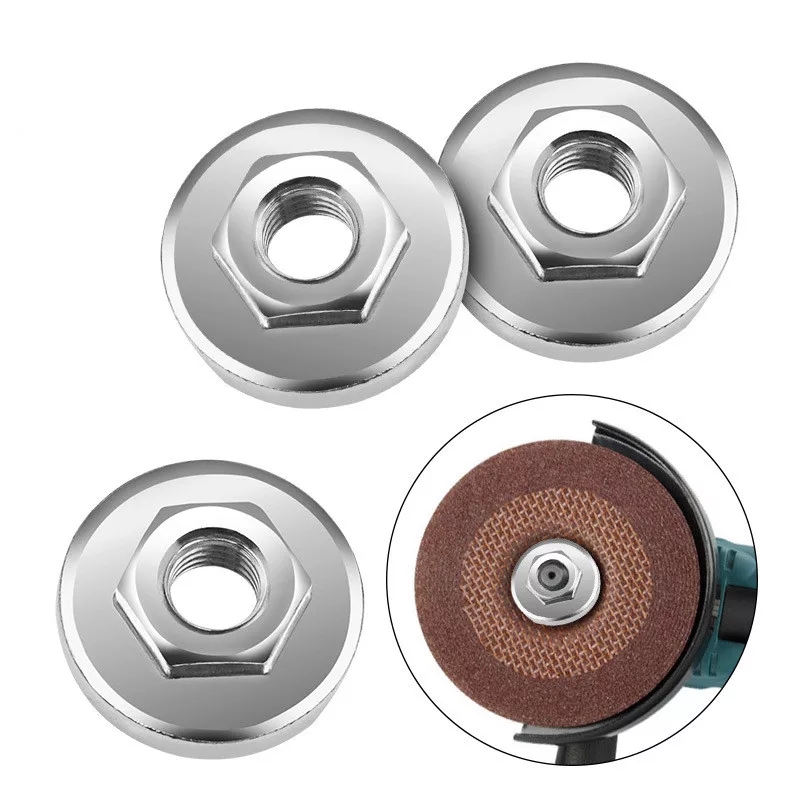Ốc vặn máy mài góc, ốc kẹp máy mài gốc 1tất, 100mm.