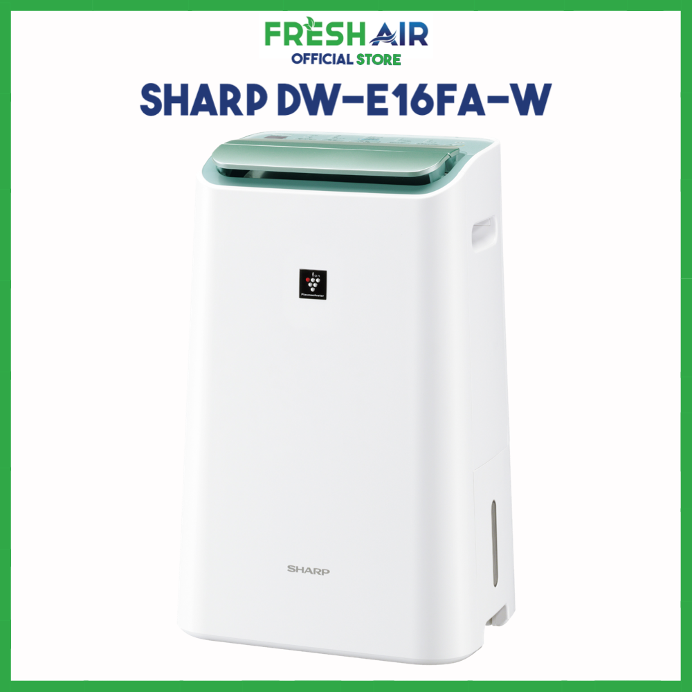 Máy lọc không khí và hút ẩm Sharp DW-E16FA-W (38m²/16lít)